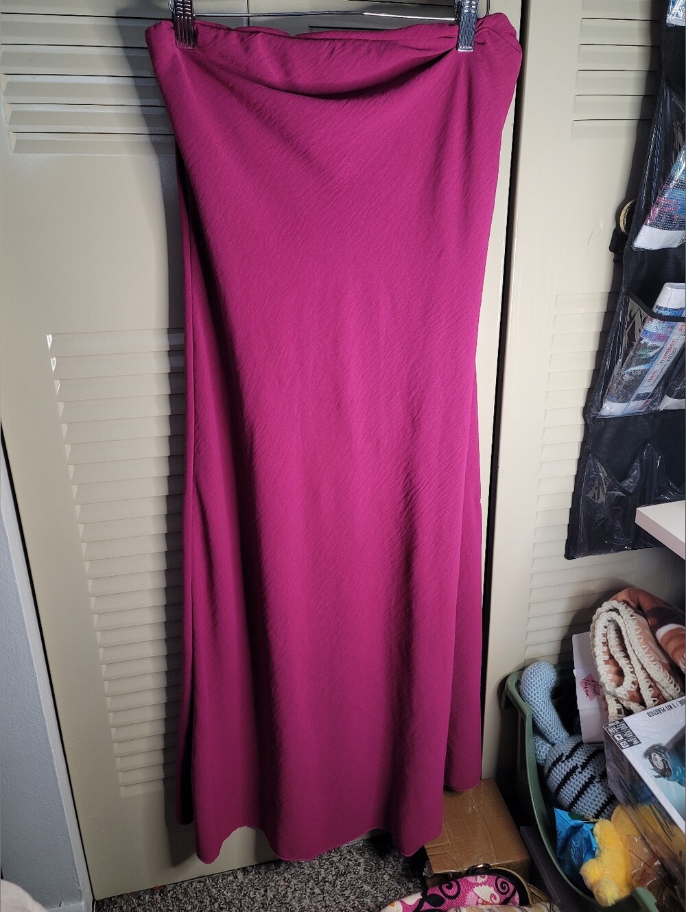 See You Monday Maxi Skirt Size Medium Barbie Pink